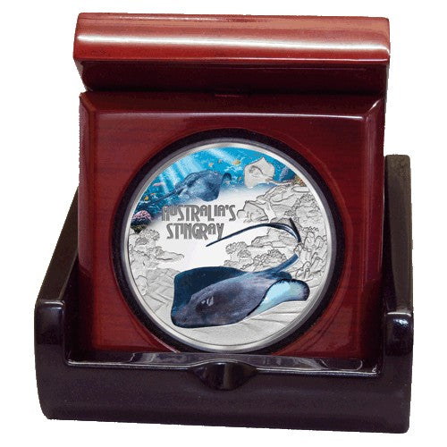 2021 $1 Deadly & Dangerous Series - Australia's Stingray 1oz Silver Proof Coin