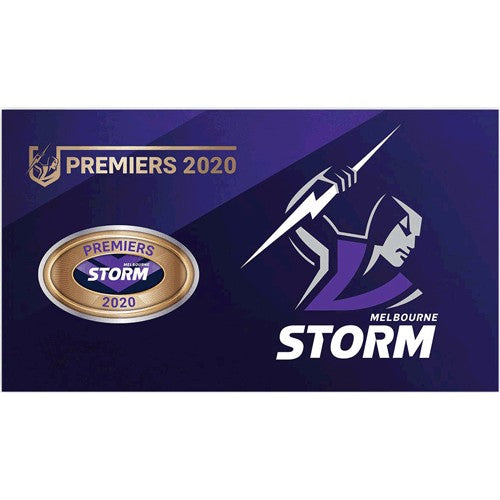 2020 NRL Melbourne Storm Premiers Limited Edition Medallion & Stamp Cover PNC