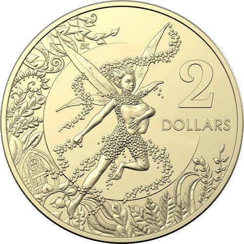 2021 $2 Tooth Fairy Albr Uncirculated Coin in Card