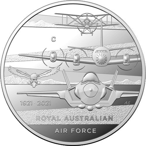 2021 $1 Heroes of the Sky - Wing Commander Robyn Williams C MIntmark Silver Proof Coin