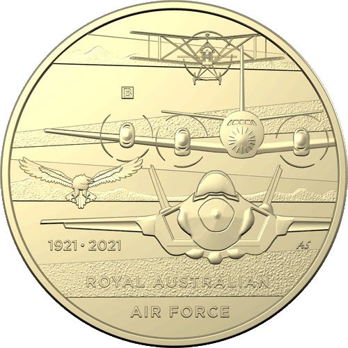 2021 $1 Heroes of the Sky - Centenary of the Royal Australian Air Force 4 Coin Set CSBM