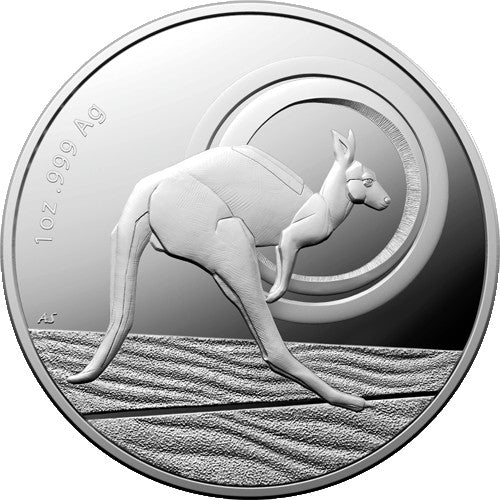 2021 $1 Kangaroo Series - Outback Majesty 1oz Silver Proof Coin