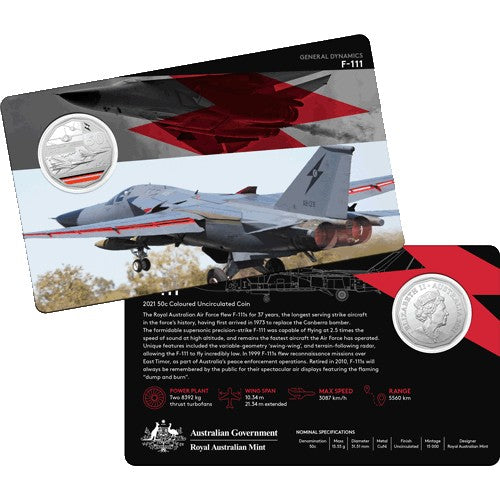 2021 50c Centenary of the Royal Australian Air Force RAAF 11 Coin Collection