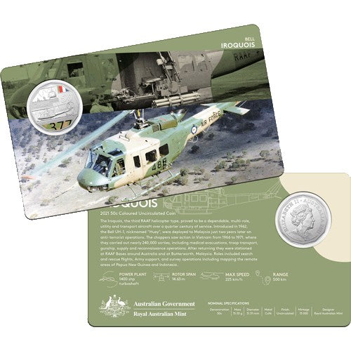 2021 50c Centenary of the Royal Australian Air Force RAAF 11 Coin Collection