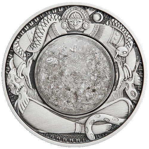 2021 $2 Tears of the Moon 2oz Silver Antiqued Coin