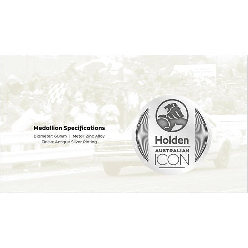 2021 Holden Australian Icon 1971 Holden HQ Kingswood Ute Medallion & Stamp Cover PNC