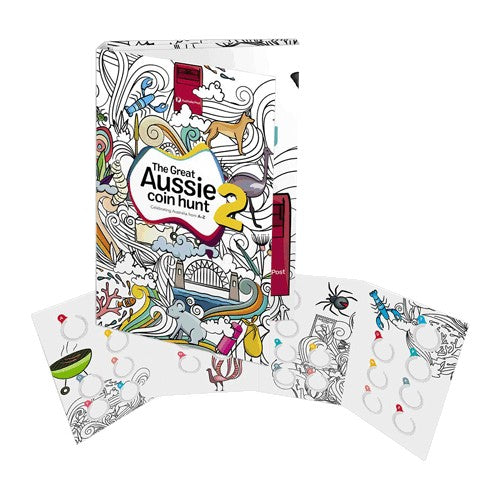 2021 The Great Aussie Coin Hunt 2 Folder ( No Coins)