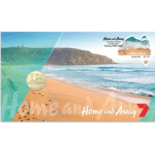 2021 $1 Home and Away Coin & Stamp Cover PNC