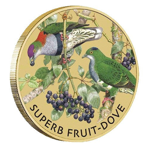 2021 $1 Doves & Pigeons Coin & Stamp Cover PNC