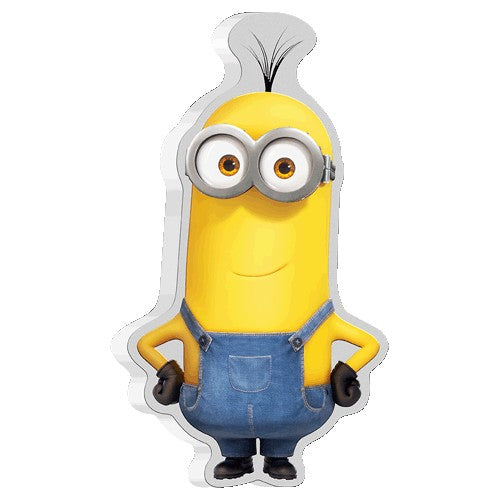 2021 $2 Minion Shape Kevin - 1oz Silver Coin