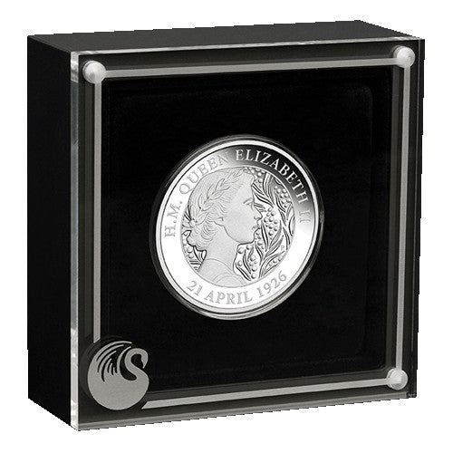 2021 $1 H.M. Queen Elizabeth II 95th Birthday 1oz Silver Proof Coin