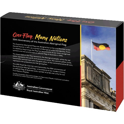 2021 Proof Set 50th Anniversary of the Australian Aboriginal Flag