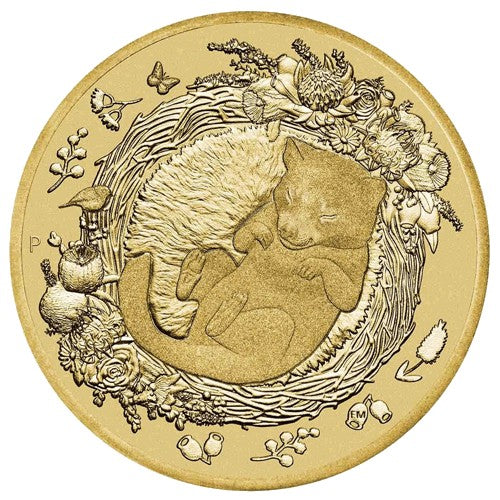 2021 $1 Dreaming Down Under - Tasmanian Devil Coin & Stamp Cover PNC