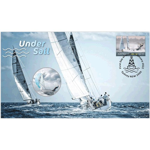 2022 Under Sail Limited Edition Medallion & Stamp Cover PNC