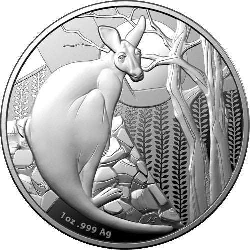 2022 $1 Kangaroo Series 1oz Silver Proof Coin