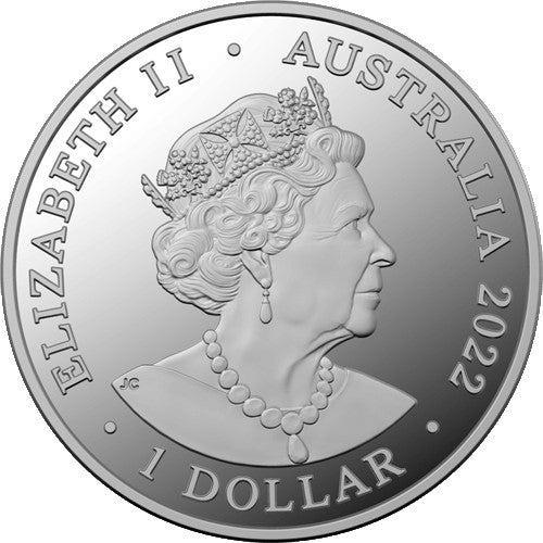 2022 $1 Kangaroo Series 1oz Silver Proof Coin