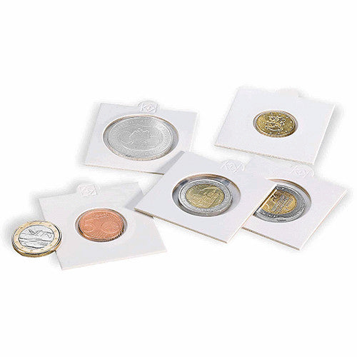 Matrix Coin Mounts KRS35 35mm Box of 100 Self Adhesive