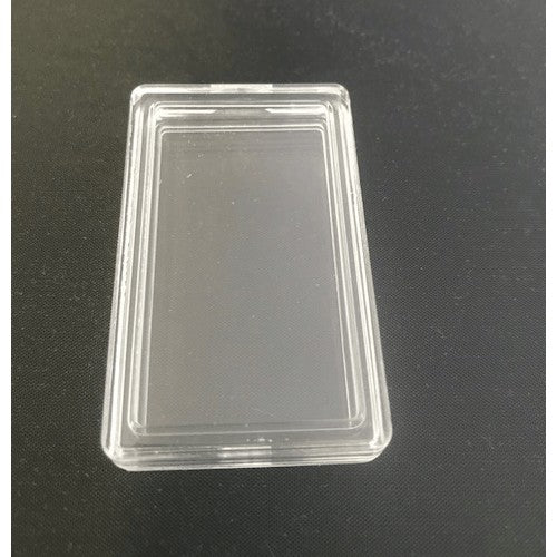 Acrylic 1oz Silver Bullion Bar Capsule 50x28mm Each