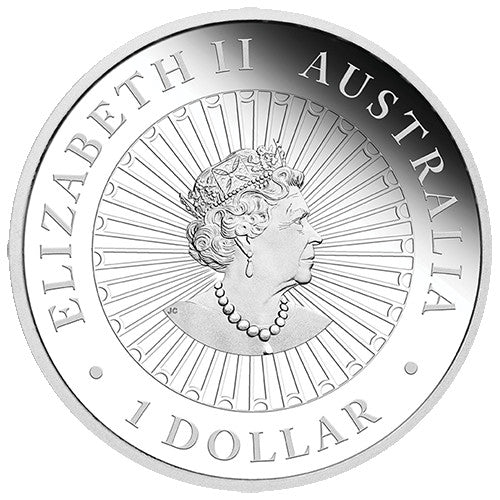 2022 $1 Great Southern Land 1oz Silver Proof Lepidolite Coin