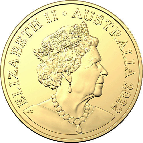 2022 20c 20th Anniversary of Diary of a Wombat - Deluxe Edition Book & Gold Plated Coin in Card