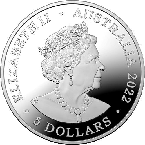 2022 $5 Wallal Centenary - Australia Test Einstein's Theory Fine Silver Proof Domed Coin