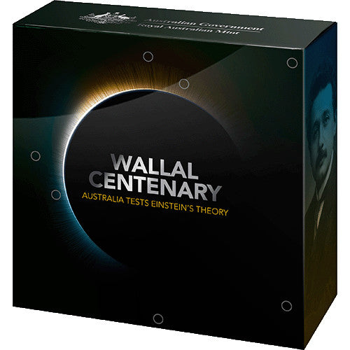 2022 $5 Wallal Centenary - Australia Test Einstein's Theory Fine Silver Proof Domed Coin