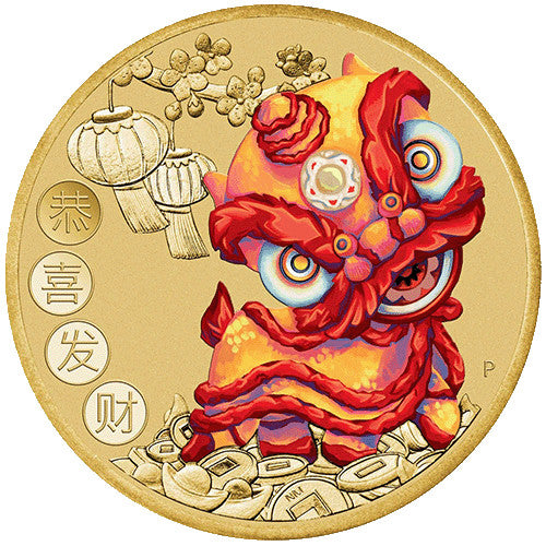 2020 $1 Happy Chinese New Year Coin & Stamp Cover PNC