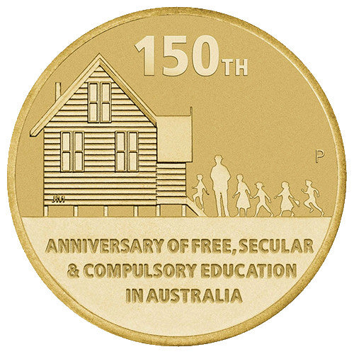 2022 $1 150 Years of Free Education Coin & Stamp Cover PNC