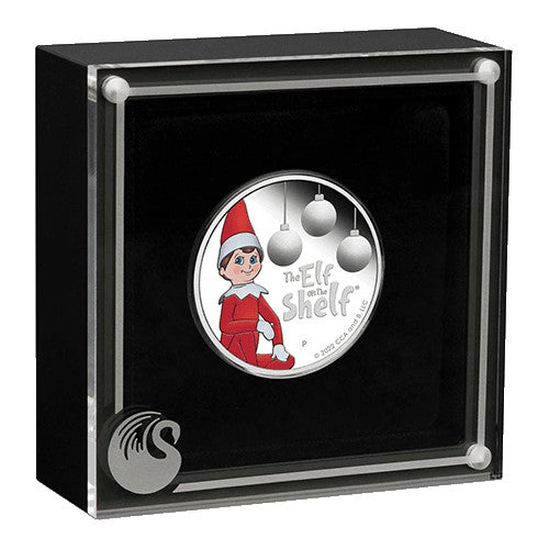 2022 50c The Elf on the Shelf 1/2oz Silver Proof Coloured Coin