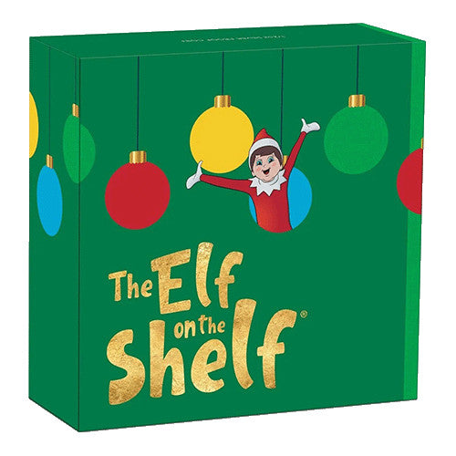 2022 50c The Elf on the Shelf 1/2oz Silver Proof Coloured Coin