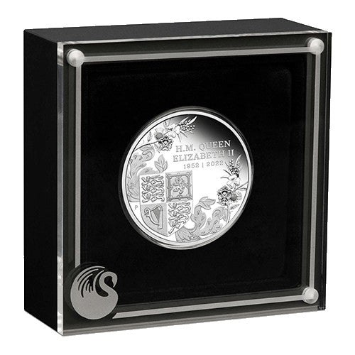 2022 $1 The Queen's Platinum Jubilee 1oz Silver Proof Coin