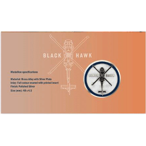 2022 Black Hawk End of Service Limited Edition Stamp & Medallion Cover PNC