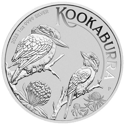 2023 $1 Australian Kookaburra 1oz Silver Bullion Coin