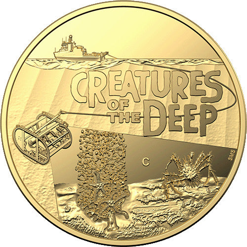 2023 $10 Creatures of the Deep C Mintmark Gold Proof Coin