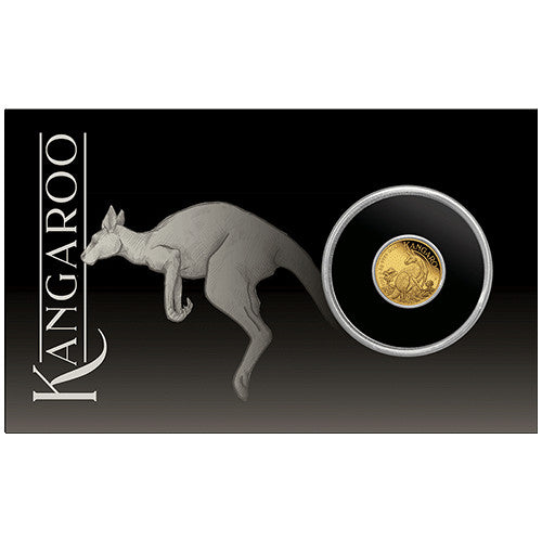 2023 $2 Mini Roo 0.5gm Gold Proof Coin in Card