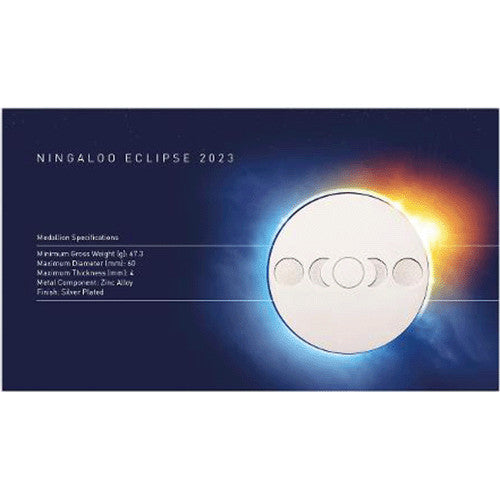 2023 Ningaloo Eclipse Medallion & Stamp Cover PNC