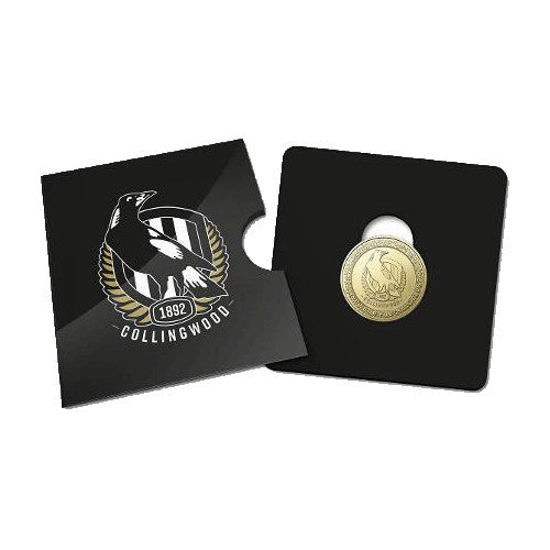 2023 $1 AFL Collingwood Football Club Collectible Uncirculated Coin in Card