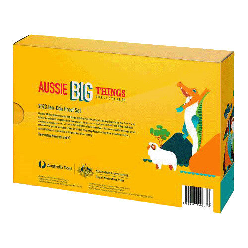 2023 $1 Aussie Big Things AlBr Proof 10-Coin Collection