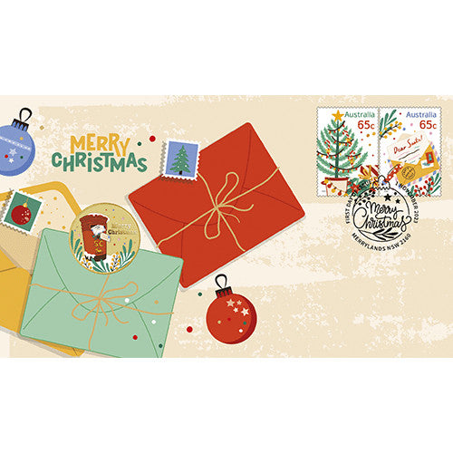 2023 $1 Merry Christmas Coin & Stamp Cover PNC