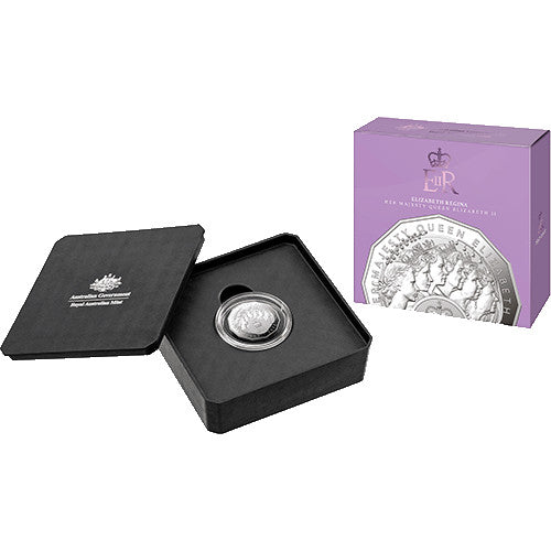 2023 50c Elizabeth Regina - HM Queen Elizabeth II Commemoration Fine Silver Proof Coin