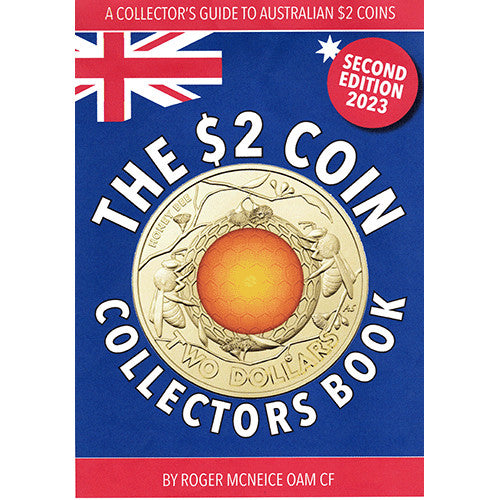 Australian $2 Coin Collectors Book Soft Cover 2nd Edition - By Roger V McNeice