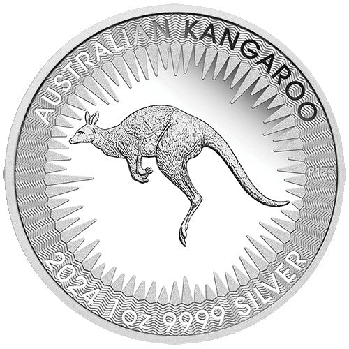 2024 $1 Australian Kangaroo King Charles III Obverse First Issue 1oz Silver Proof Coin