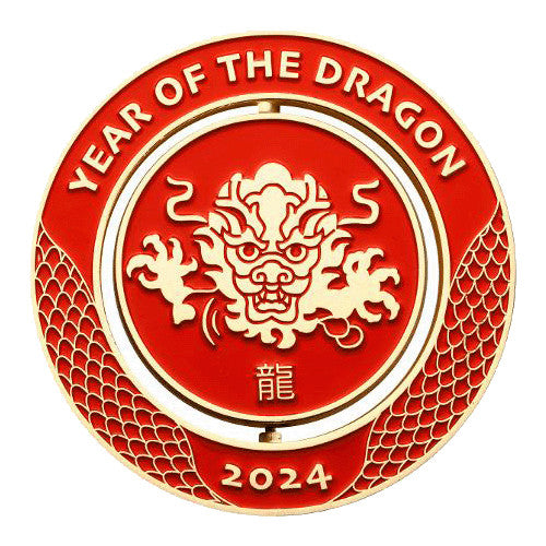 2024 Year of the Dragon Limited Edition Medallion & Stamp Cover PNC MEdallion